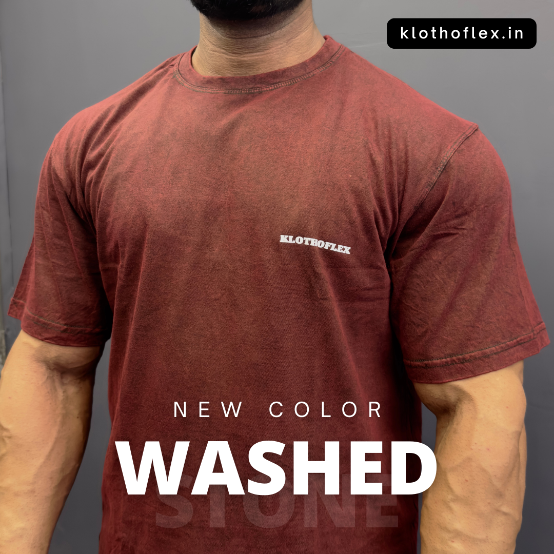 Stone Wash Relaxed Fit T-shirt