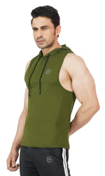 Load image into Gallery viewer, Cotton Sleeveless Hoodie
